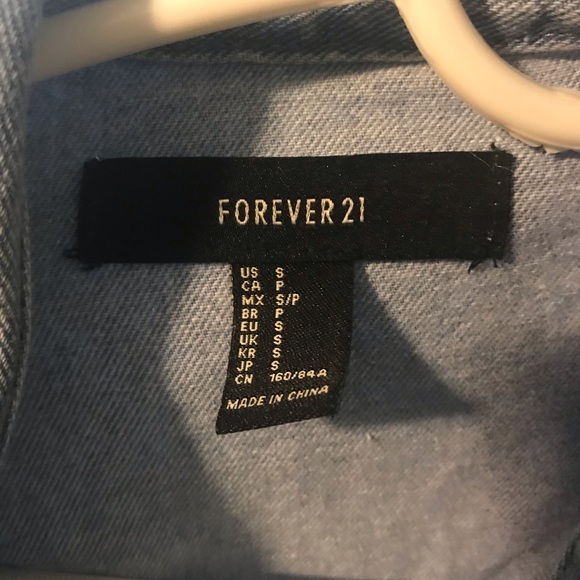 Forever 21 Ripped Jean Jacket - Picture 3 of 3
